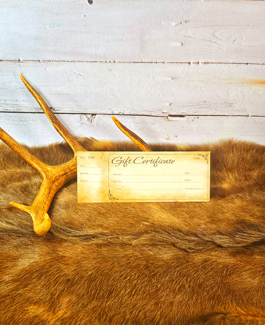 "PC" Gift Certificate